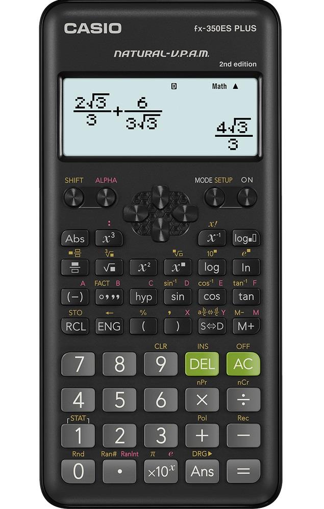 Kalkulačka Casio FX 350 ES PLUS 2E