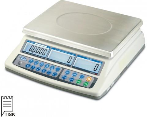 ASC30 - Velmi přesná stolní počítací váha 30 kg OBCHODNÍ